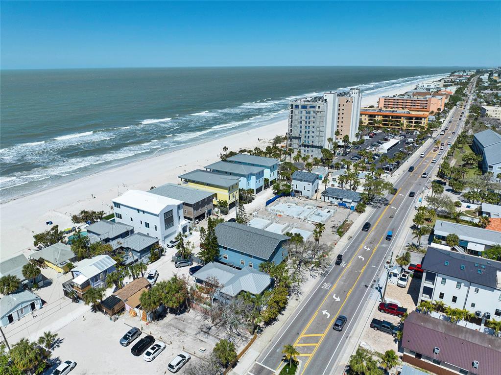 812 Gulf Boulevard, Unit 3 Indian Rocks Beach, FL 33785 - Photo 59 of 62 an aerial view of beach and ocean