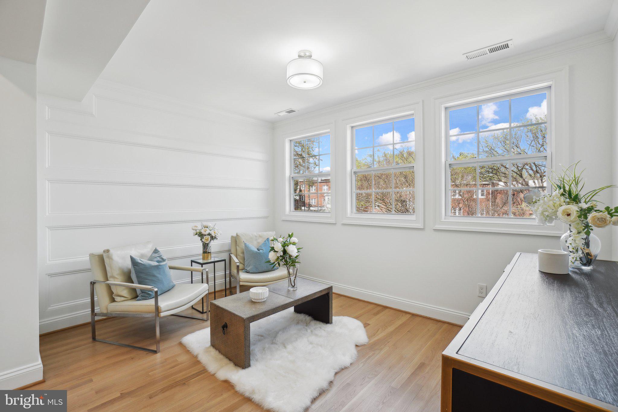 4423 Volta Place Northwest Washington, DC 20007 - Photo 12 of 36 a living room with furniture and window