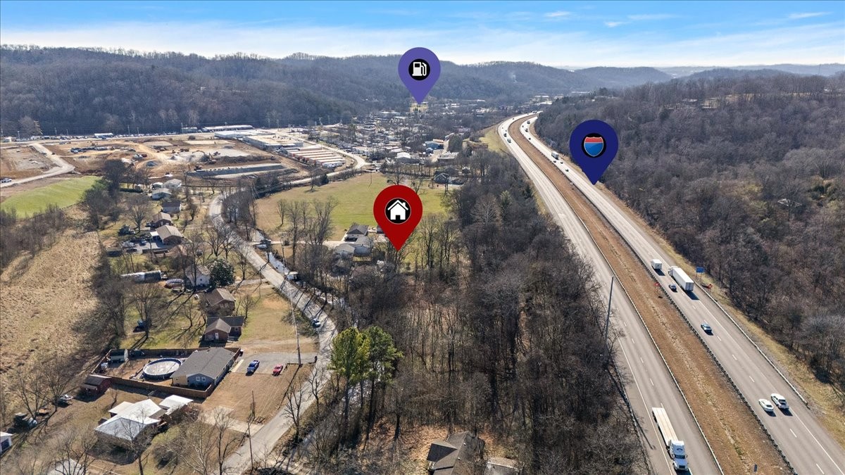 1077 Slaters Creek Road Goodlettsville, TN 37072 - Photo 25 of 29 a view of city and mountain