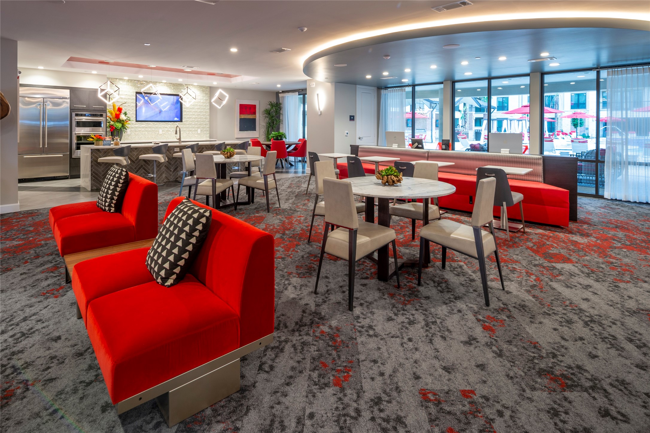 13475 Rincon Drive, Unit 2210 Houston, TX 77077 - Photo 13 of 17 a living room filled with furniture and a table