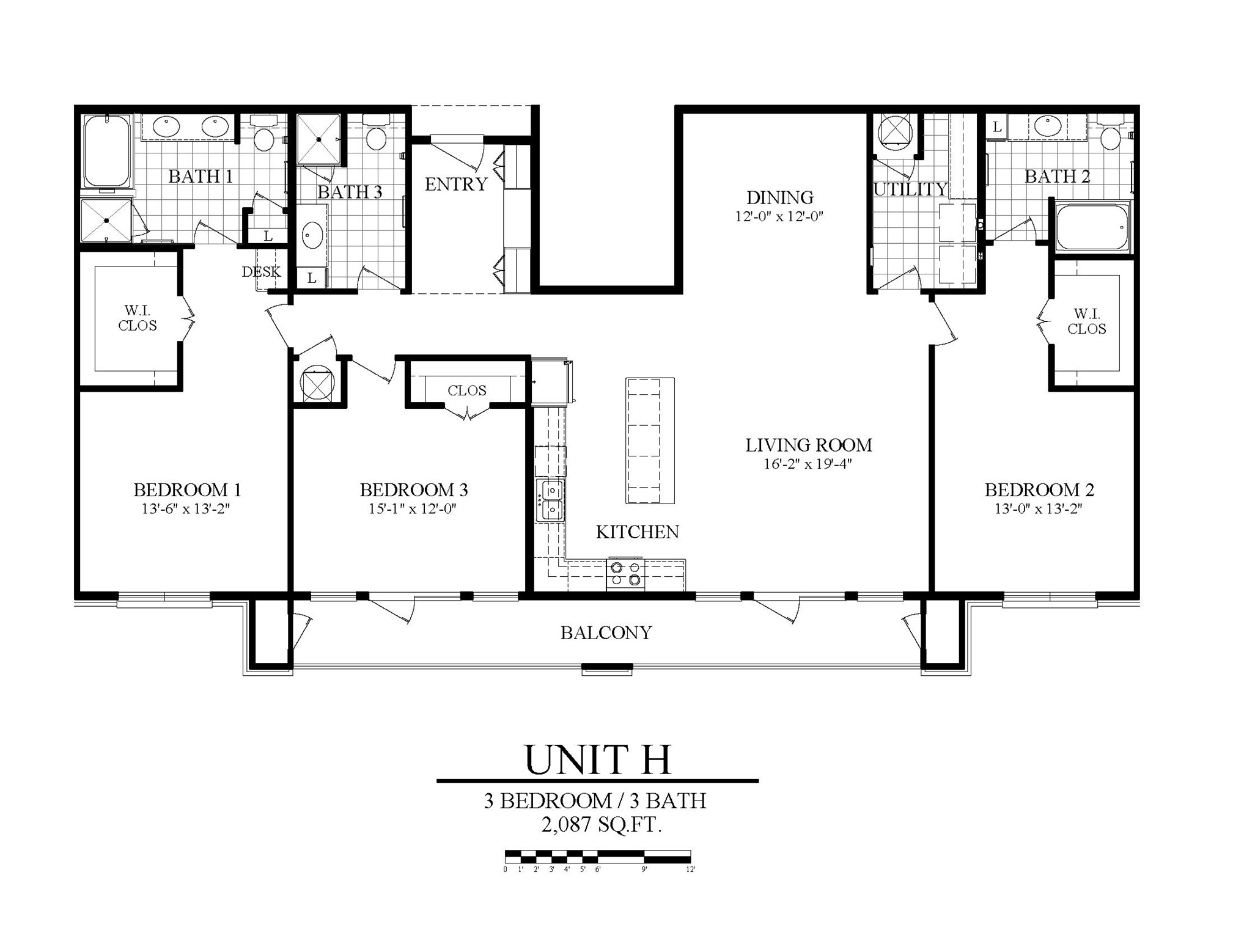 13475 Rincon Drive, Unit 2210 Houston, TX 77077 - Photo 17 of 17 a picture of a floor plan