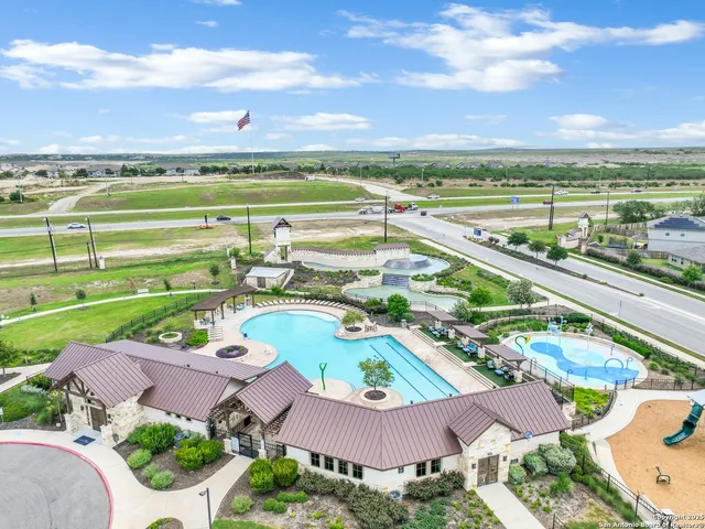 a view of a city with an ocean