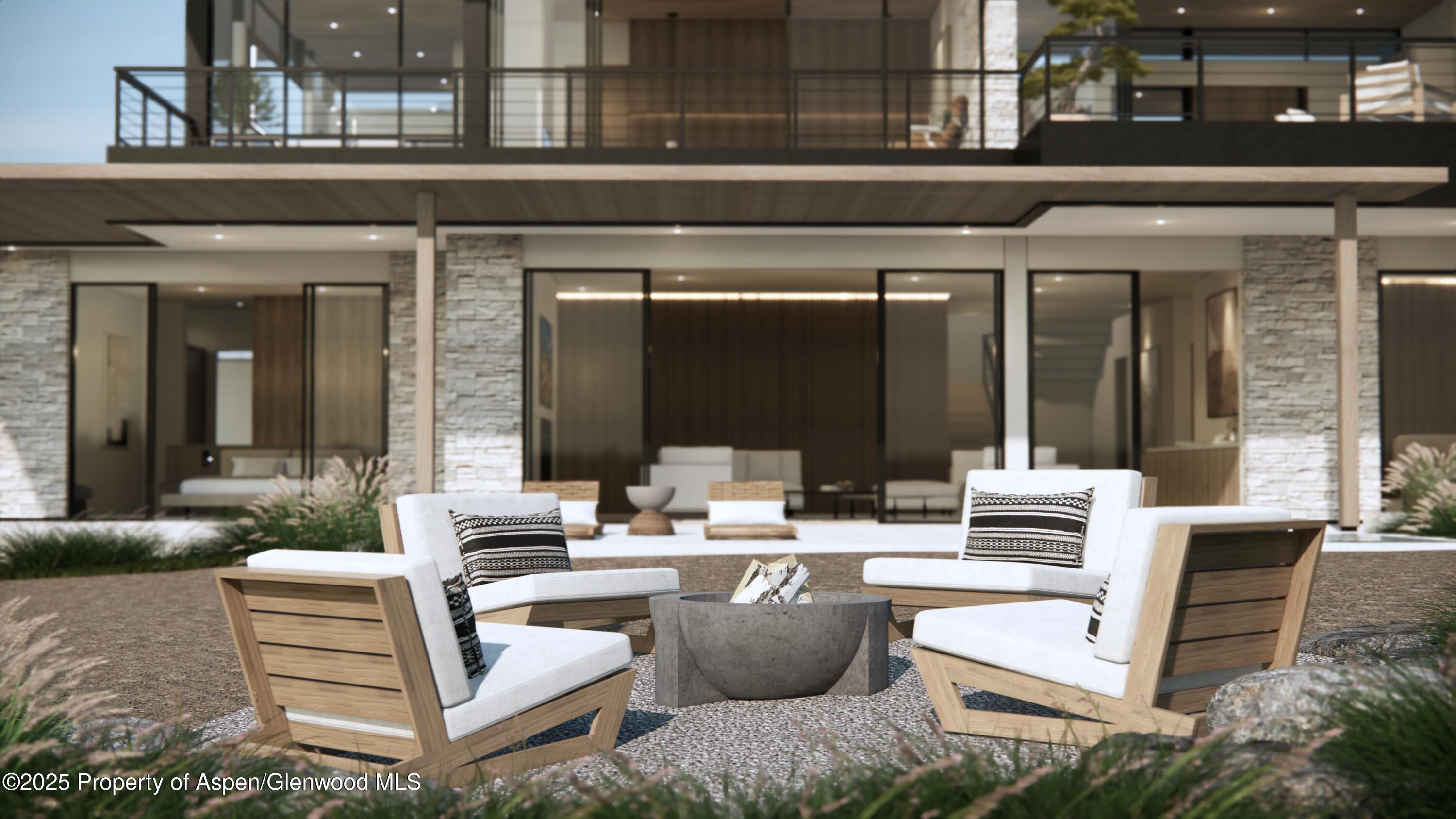 500 Whitecloud Road Carbondale, CO 81623 - Photo 5 of 31 Outdoor Fire Pit