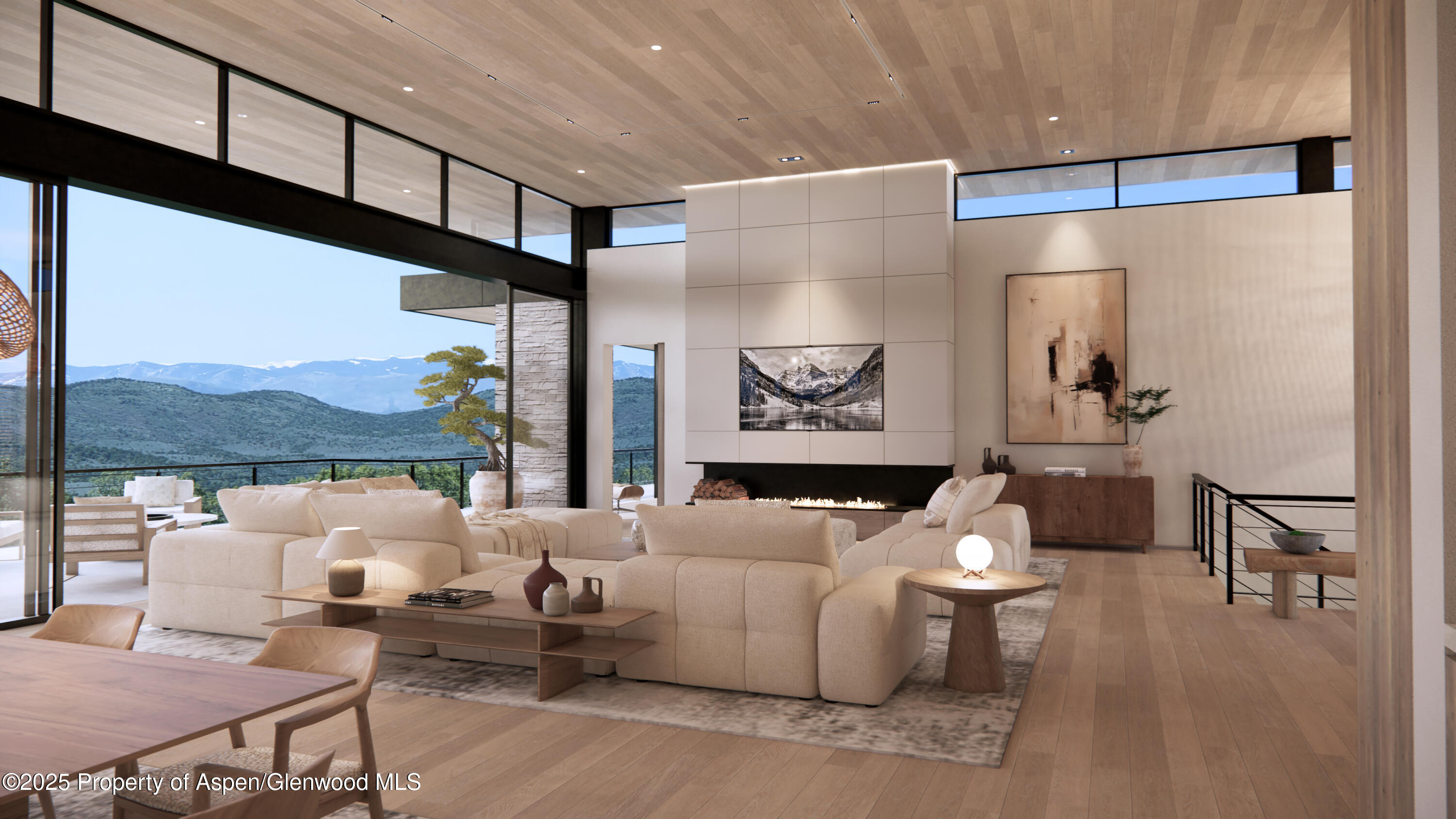 500 Whitecloud Road Carbondale, CO 81623 - Photo 6 of 31 Living Room from Dining