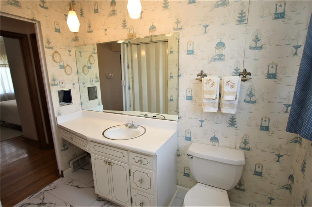157 Taylor Run Road Monongahela, PA 15063 - Photo 16 of 42 Another View of Bathroom w/ Vanity featuring make up sitting area