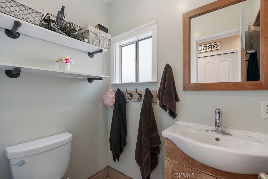 1338 Delay Avenue Glendora, CA 91740 - Photo 17 of 46 a bathroom with a sink and a toilet