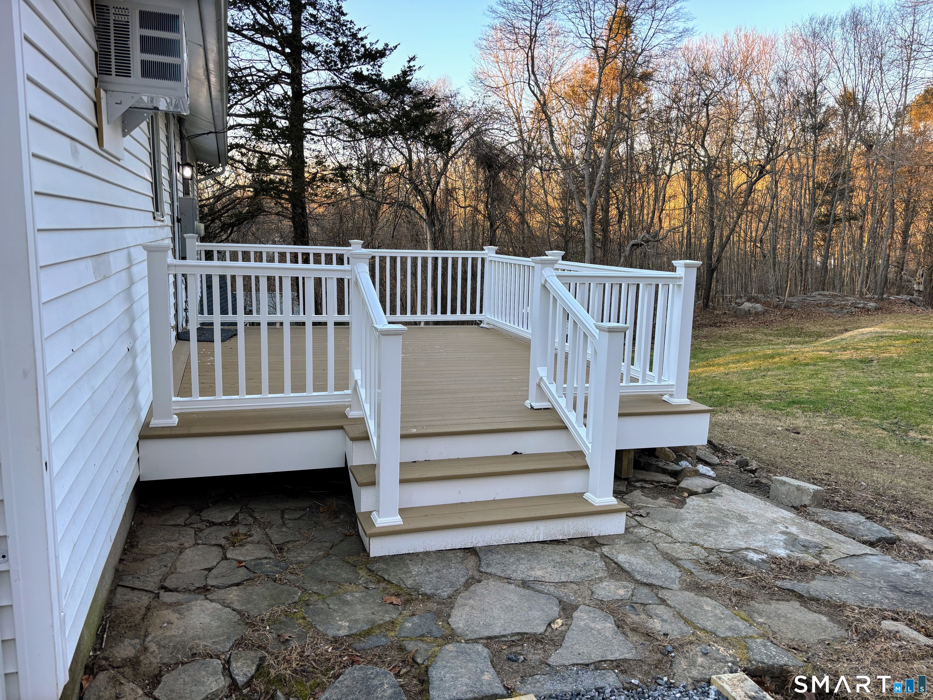 62 Rattling Valley Road Deep River, CT 06417 - Photo 5 of 19 a view of a bench in the backyard