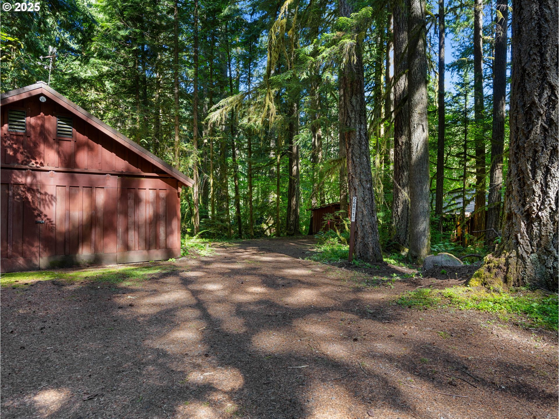 26811 East Road 15 Rhododendron, OR 97049 - Photo 39 of 47 a backyard of a house with lots of green space