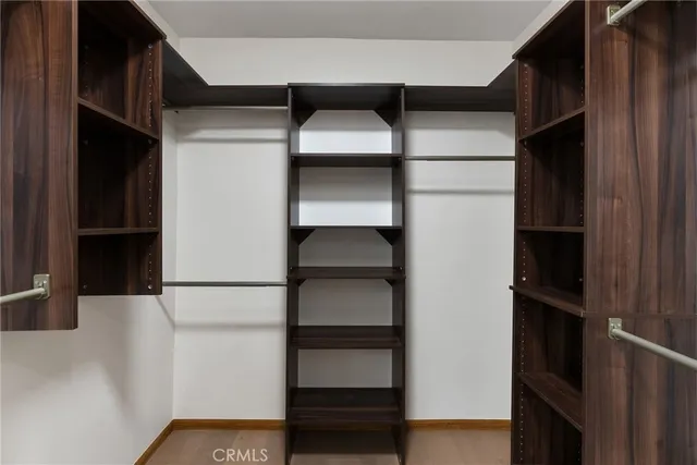 a view of walk in closet