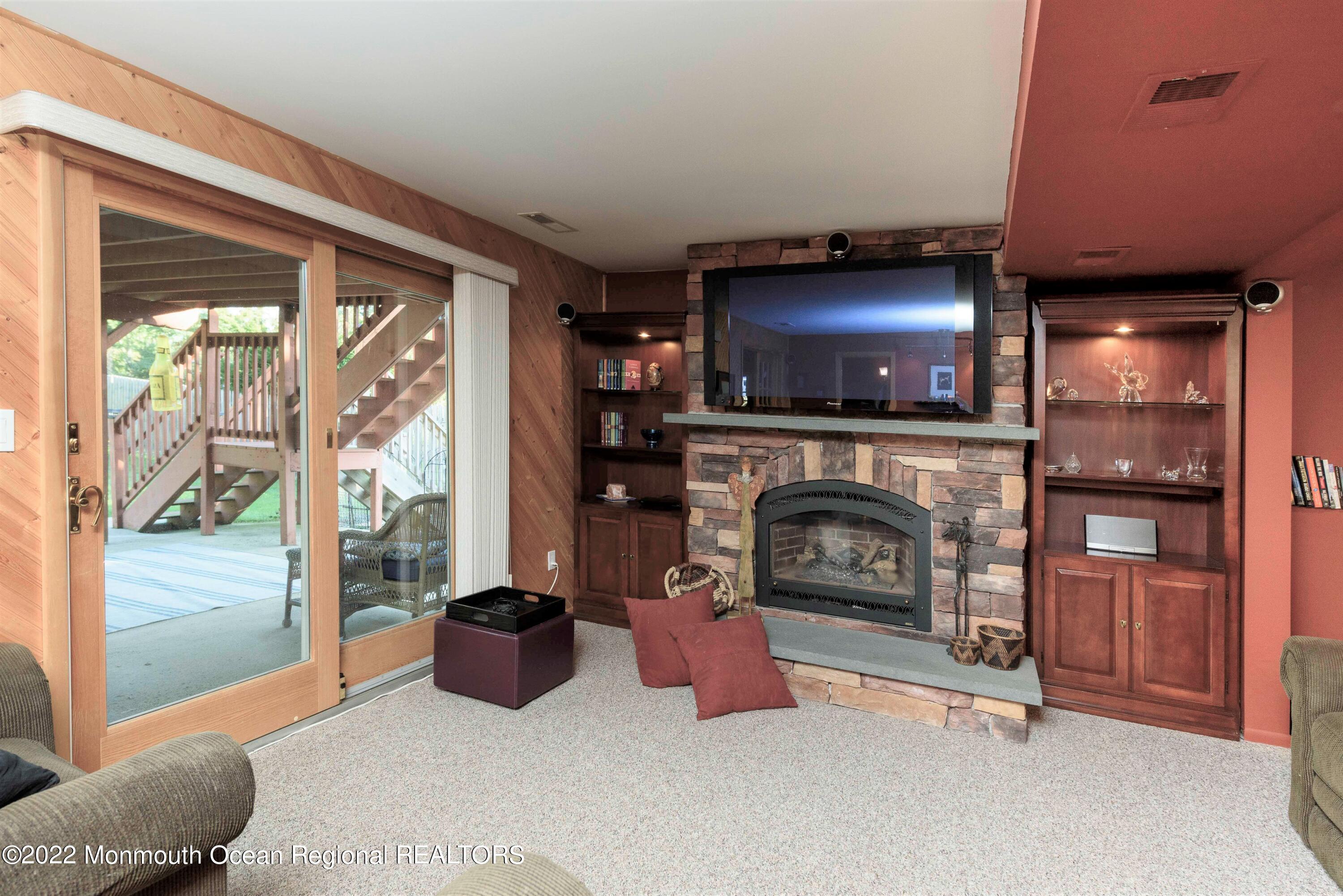 41 Buttonwood Road Middletown, NJ 07748 - Photo 14 of 29 Family Room Fireplace