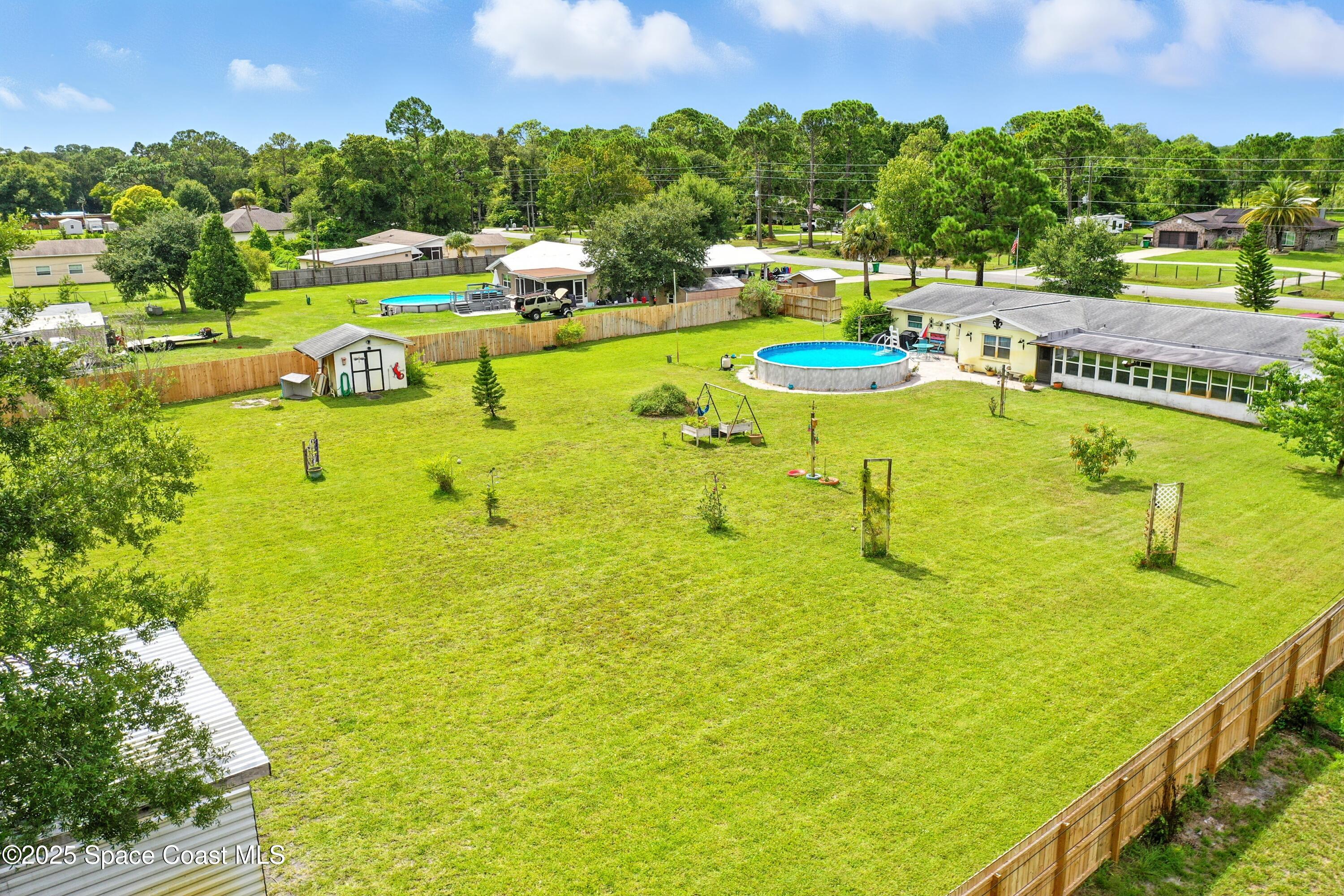 3929 Burkholm Road Mims, FL 32754 - Photo 42 of 51 Aerial View