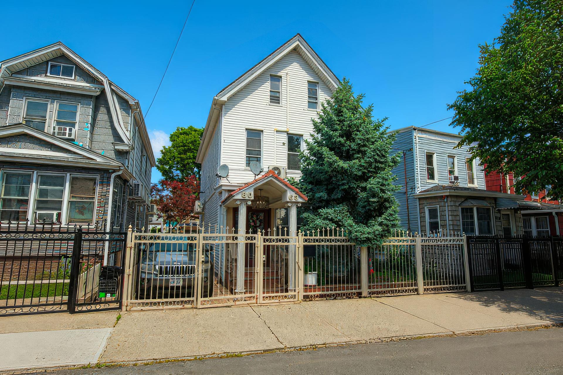 a house with a outdoor space