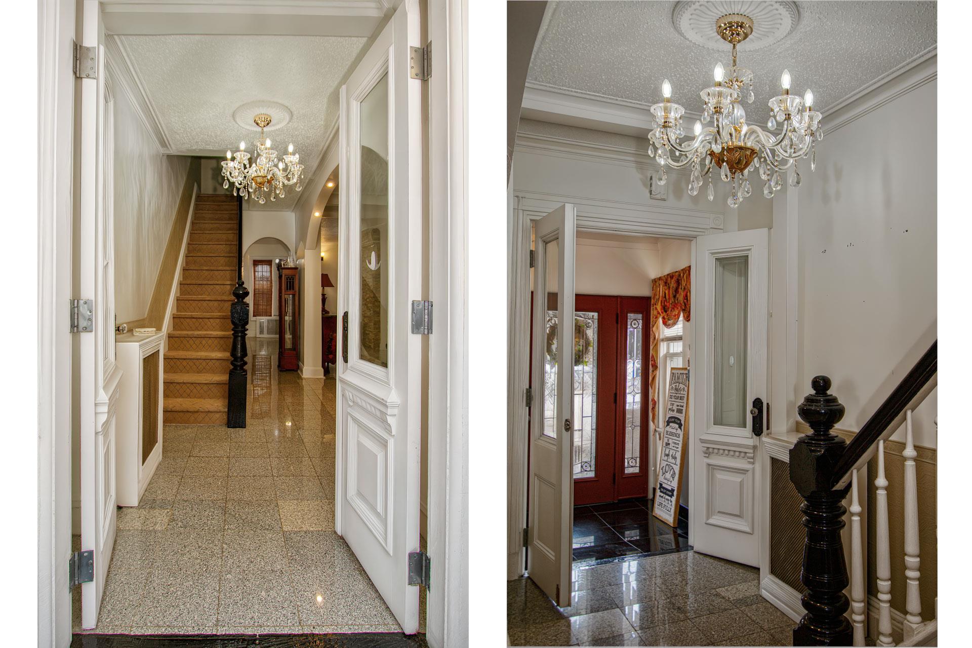 80-63 87th Road Queens, NY 11421 - Photo 3 of 24 a view of a hallway of a livingroom and dining room