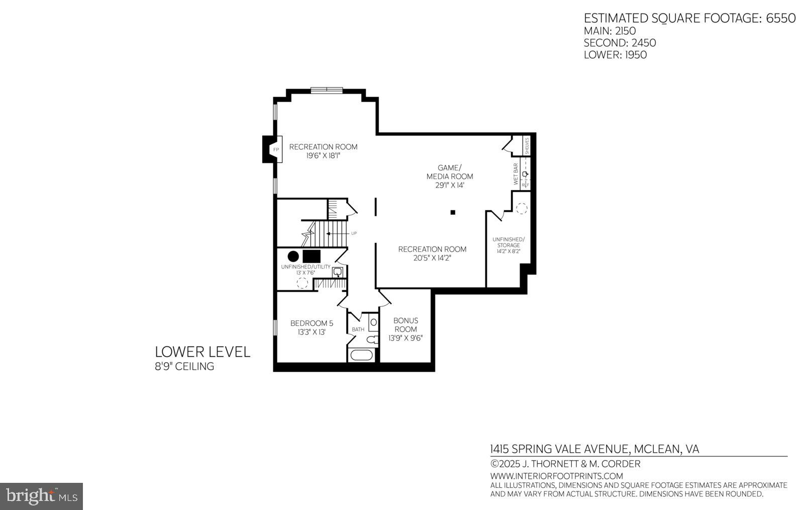 1415 Spring Vale Avenue McLean, VA 22101 - Photo 11 of 13 Lower Level