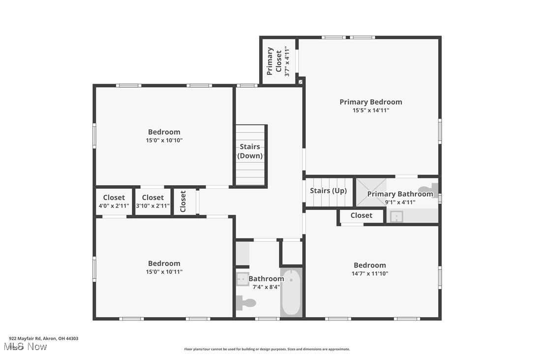 922 Mayfair Road Akron, OH 44303 - Photo 37 of 39 View of floor plan / room layout