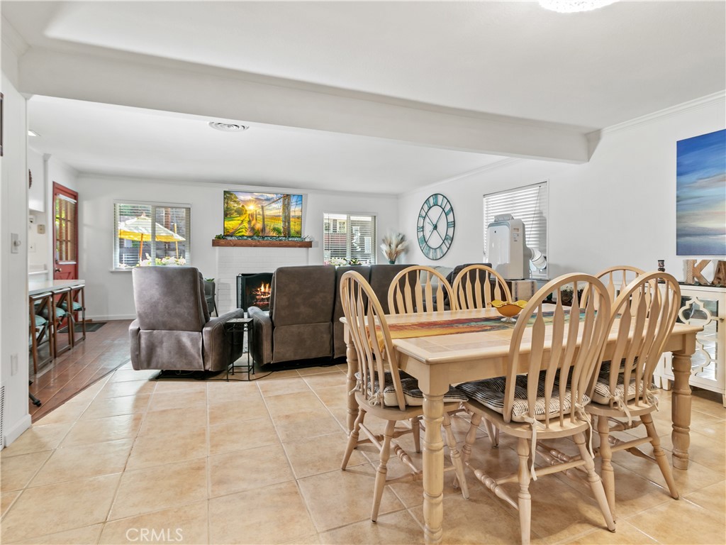 29501 Silverado Canyon Road Silverado, CA 92676 - Photo 9 of 49 Dining room looking towards living room.