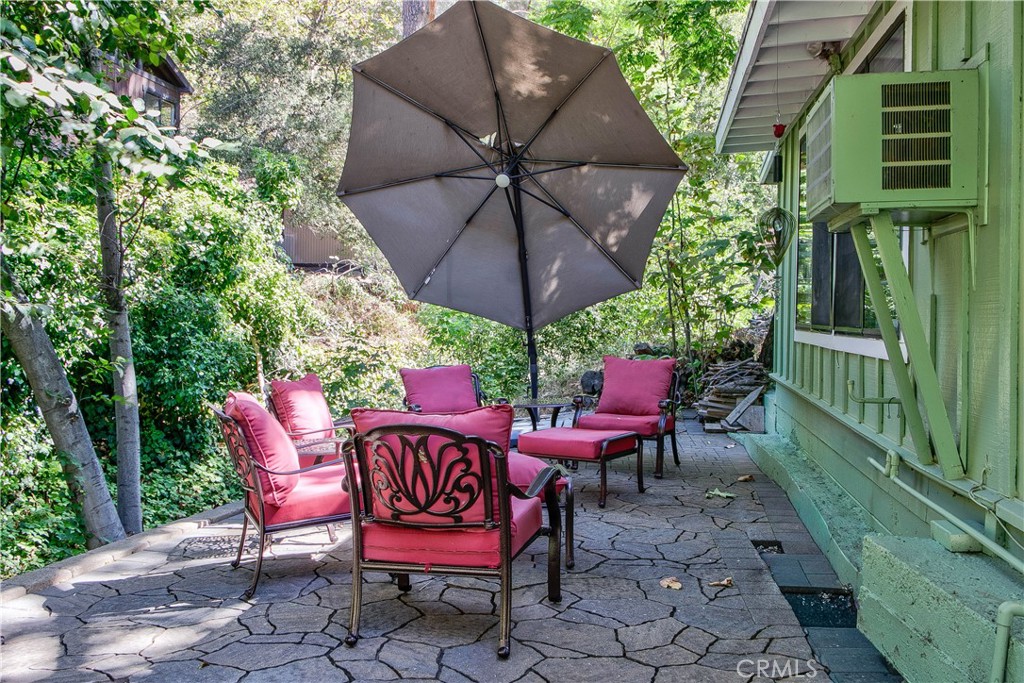 29501 Silverado Canyon Road Silverado, CA 92676 - Photo 29 of 44 Backyard overlooking tiered down access to creek.
