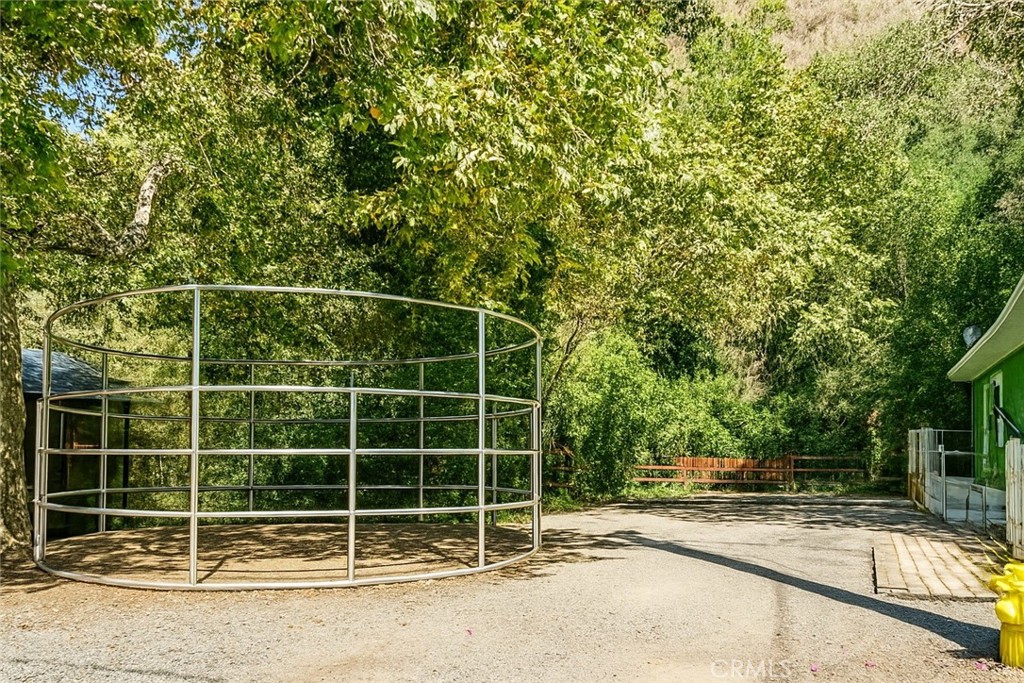 29501 Silverado Canyon Road Silverado, CA 92676 - Photo 36 of 44 Adjacent lot to home (AI enhanced photo with possibility of livestock corral)