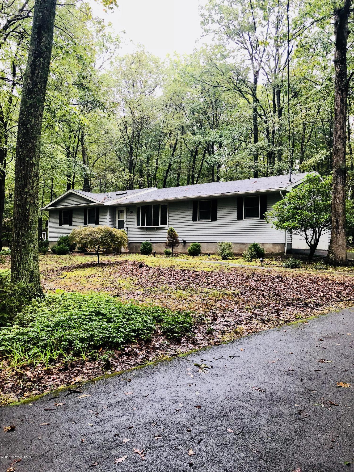 322 Charles Folly Road Bartonsville, PA 18321 - Photo 3 of 25 a view of house with swimming pool yard and outdoor seating