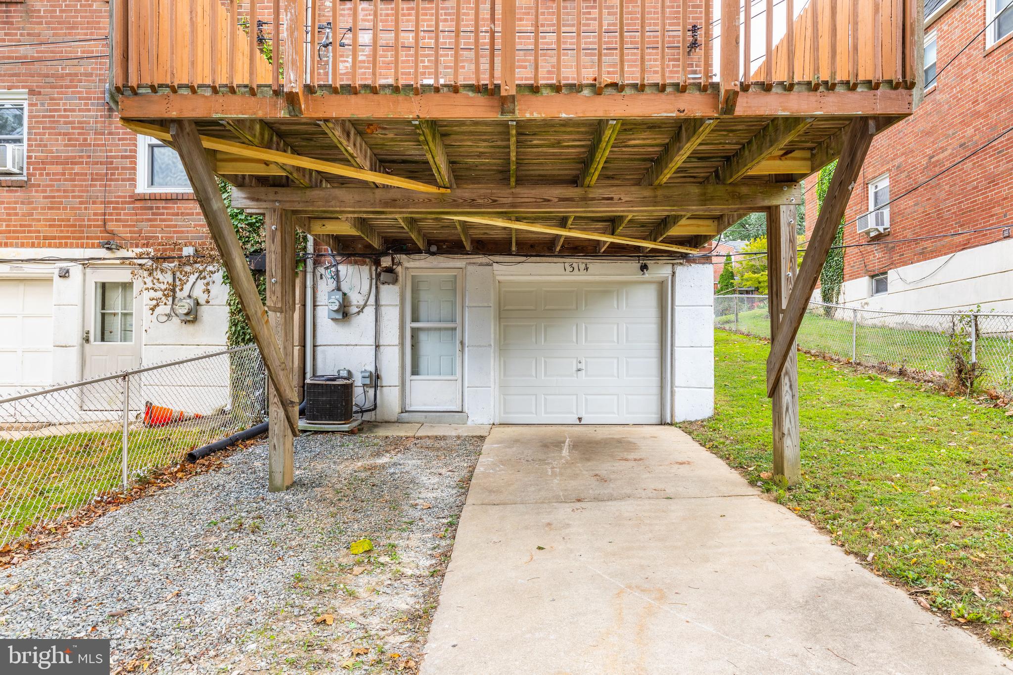 1314 Powell Road Brookhaven, PA 19015 - Photo 43 of 49 Rear Driveway Leading to Garage
