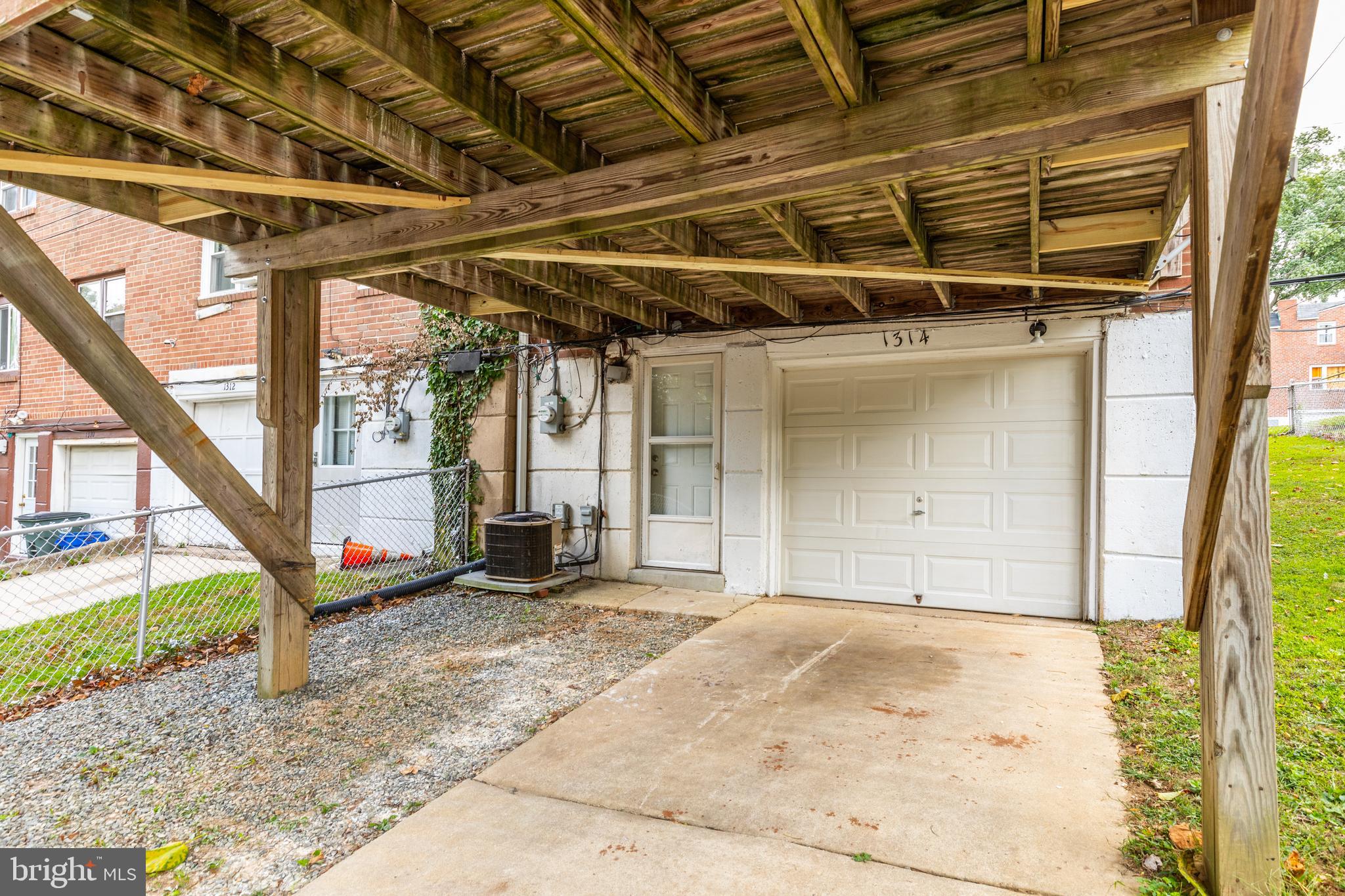 1314 Powell Road Brookhaven, PA 19015 - Photo 44 of 49 Rear Driveway Leading to Garage
