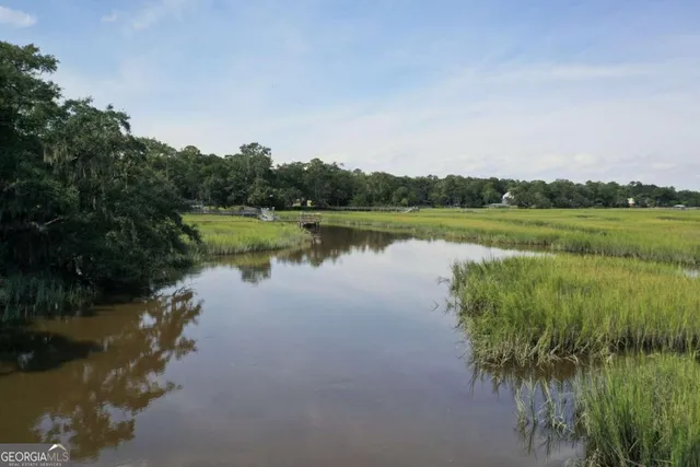 a view of a lake from a lake view