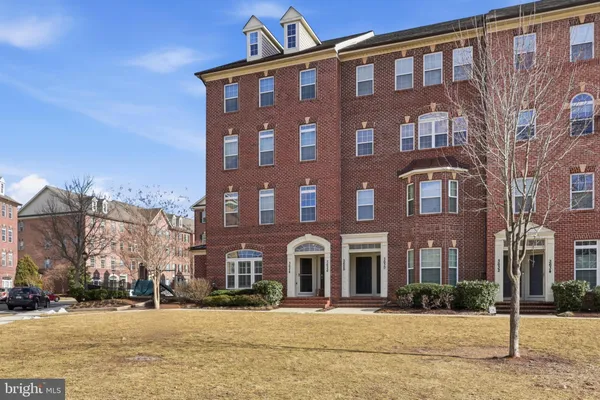 a front view of a building