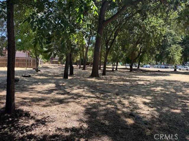 a view of road with trees