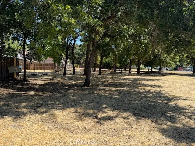 a view of road with trees