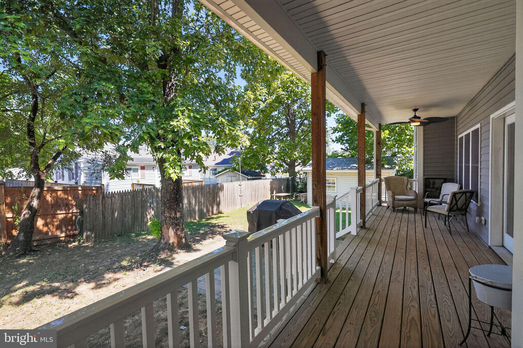 910 Severn Avenue Edgewater, MD 21037 - Photo 38 of 52 Backyard Porch