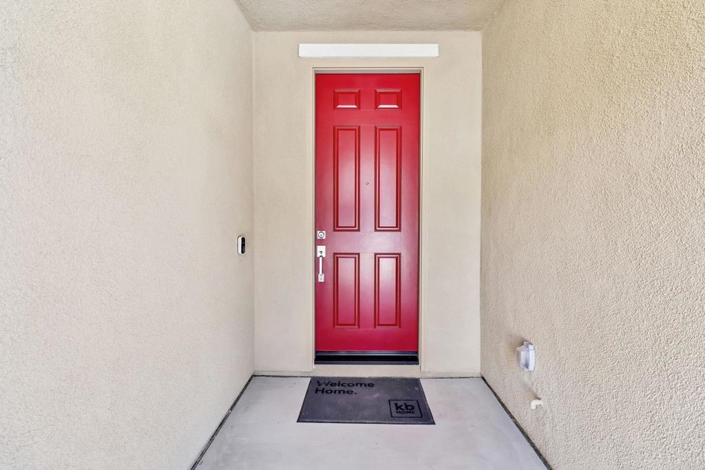 3521 Butler Place Escondido, CA 92027 - Photo 5 of 50 a view of hallway with red door