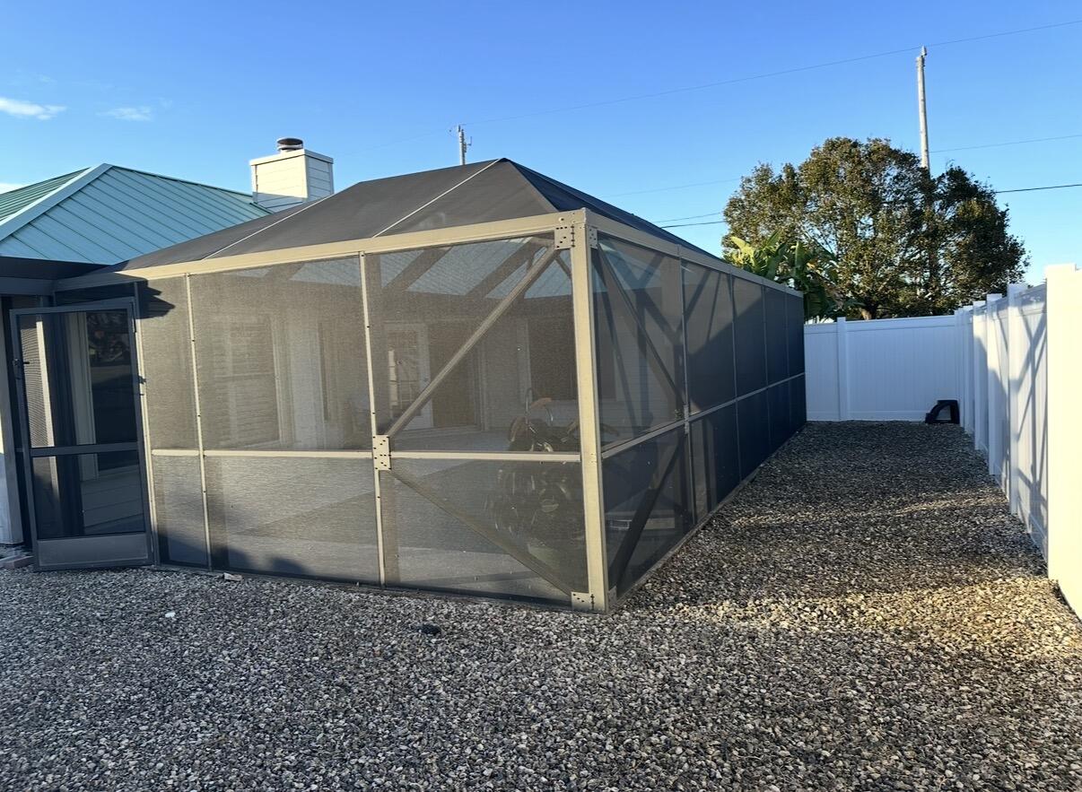 6208 Michael Street Jupiter, FL 33458 - Photo 58 of 60 Screen Enclosure