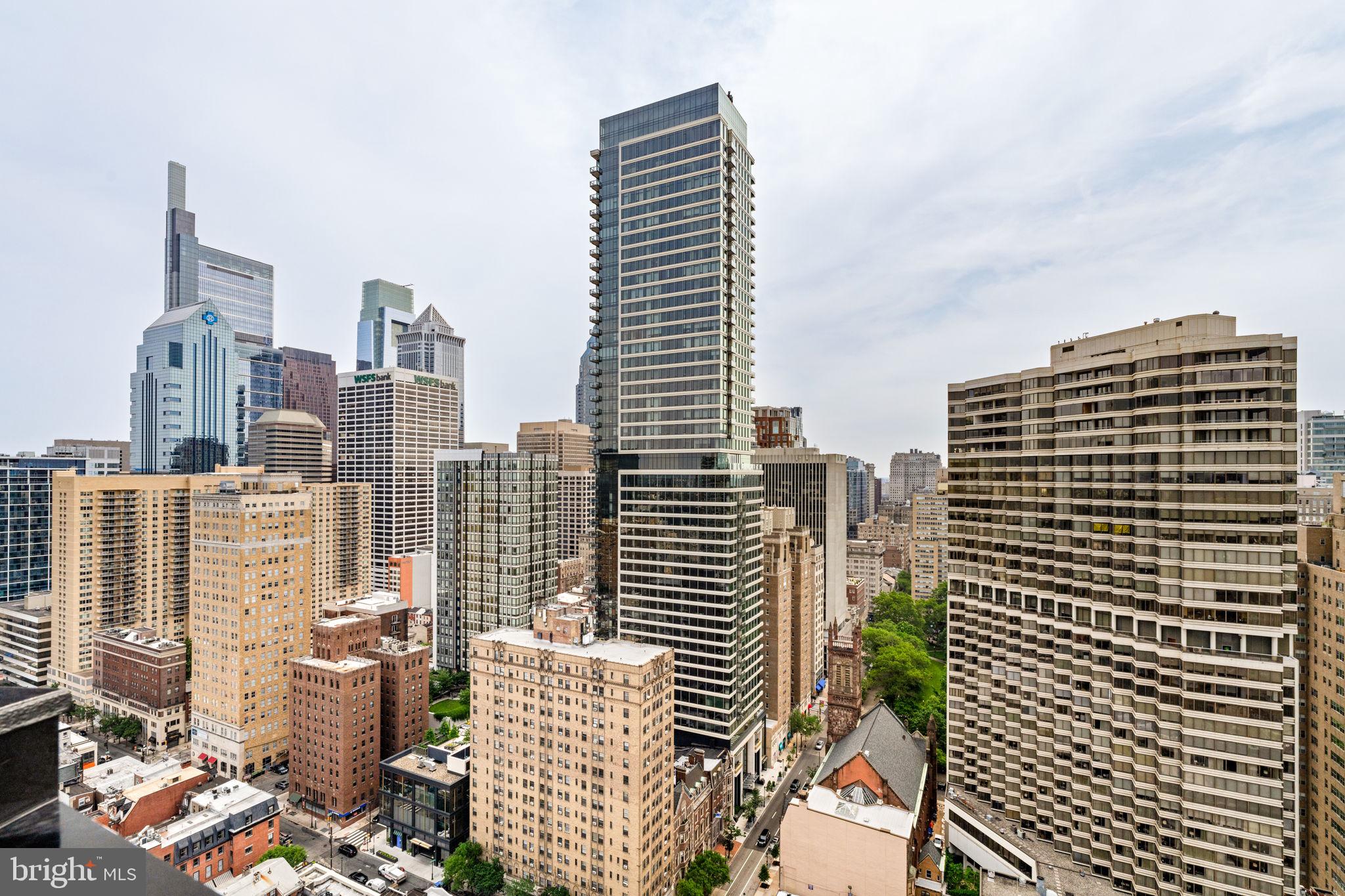 2018-32 Walnut Street, Unit 16GH Philadelphia, PA 19103 - Photo 10 of 78 a view of a city with tall buildings