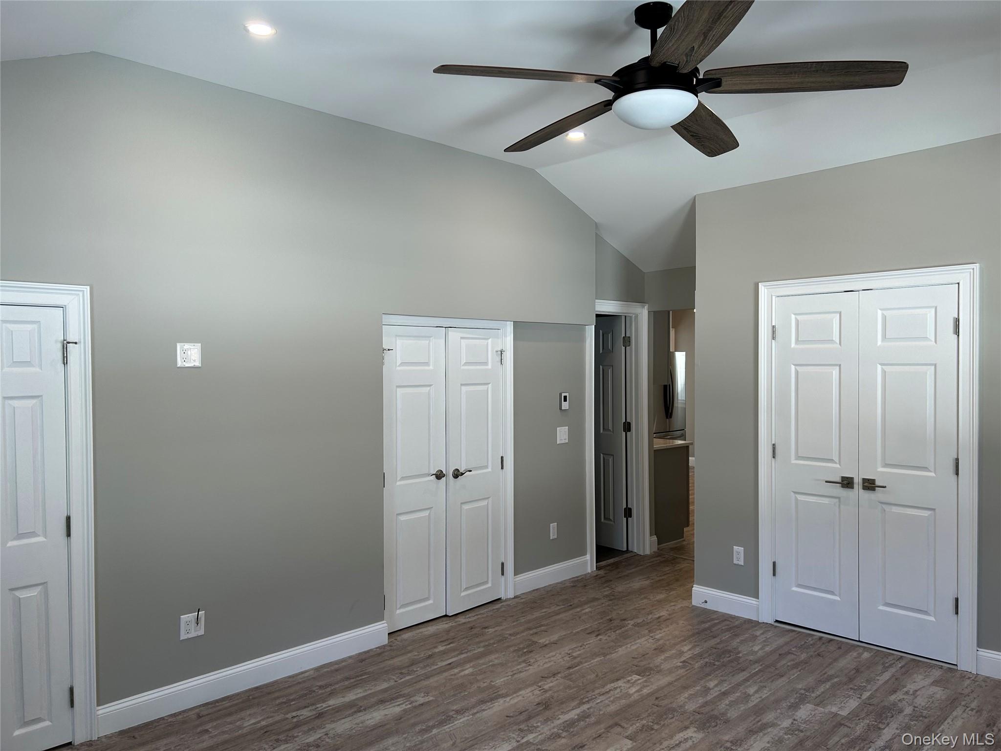 135 Gale Road, Unit UPSTAIRS Mongaup Valley, NY 12762 - Photo 9 of 23 wooden floor in an empty room