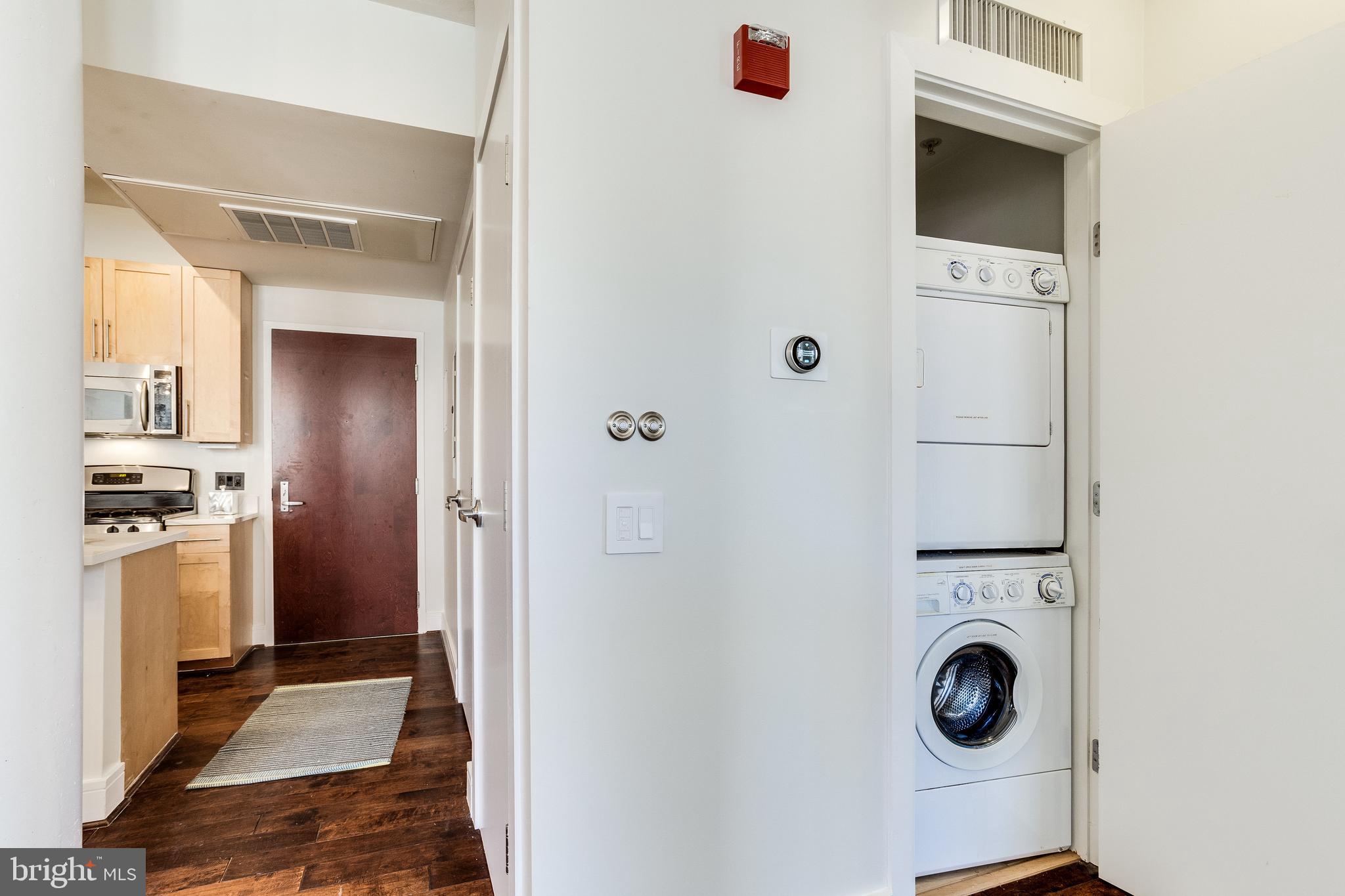 809 6th Street Northwest, Unit 35 Washington, DC 20001 - Photo 21 of 23 In-unit washer and dryer