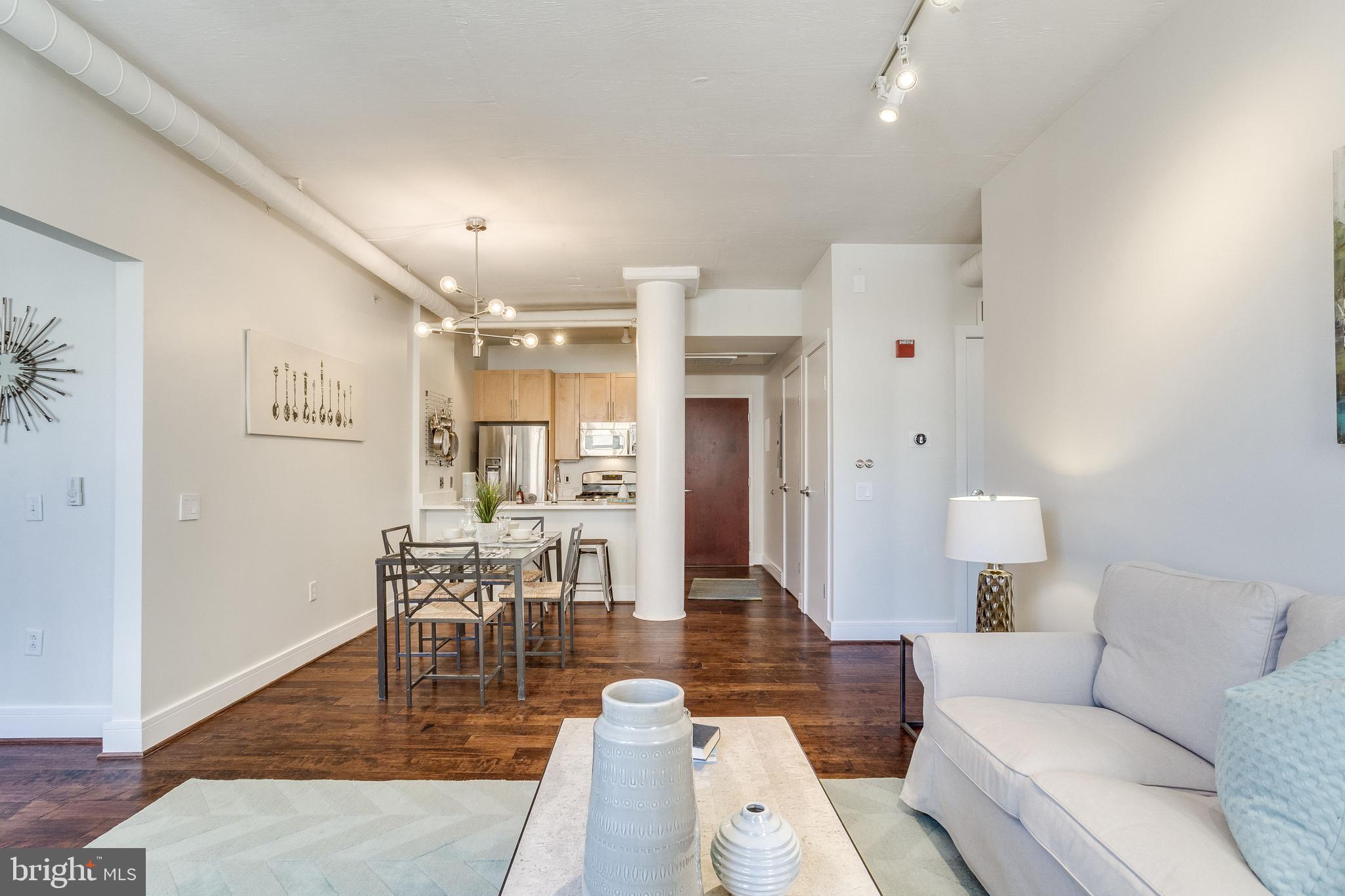809 6th Street Northwest, Unit 35 Washington, DC 20001 - Photo 9 of 23 Open layout perfect for entertaining