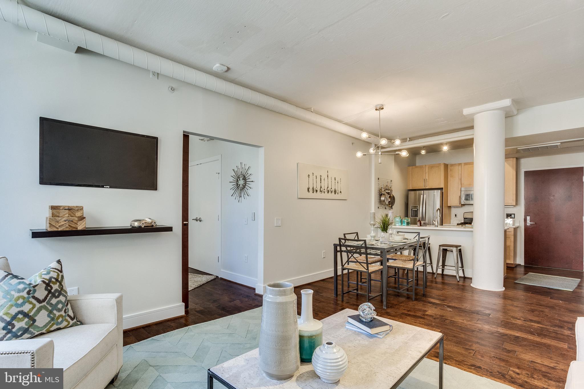 809 6th Street Northwest, Unit 35 Washington, DC 20001 - Photo 10 of 23 Open layout perfect for entertaining