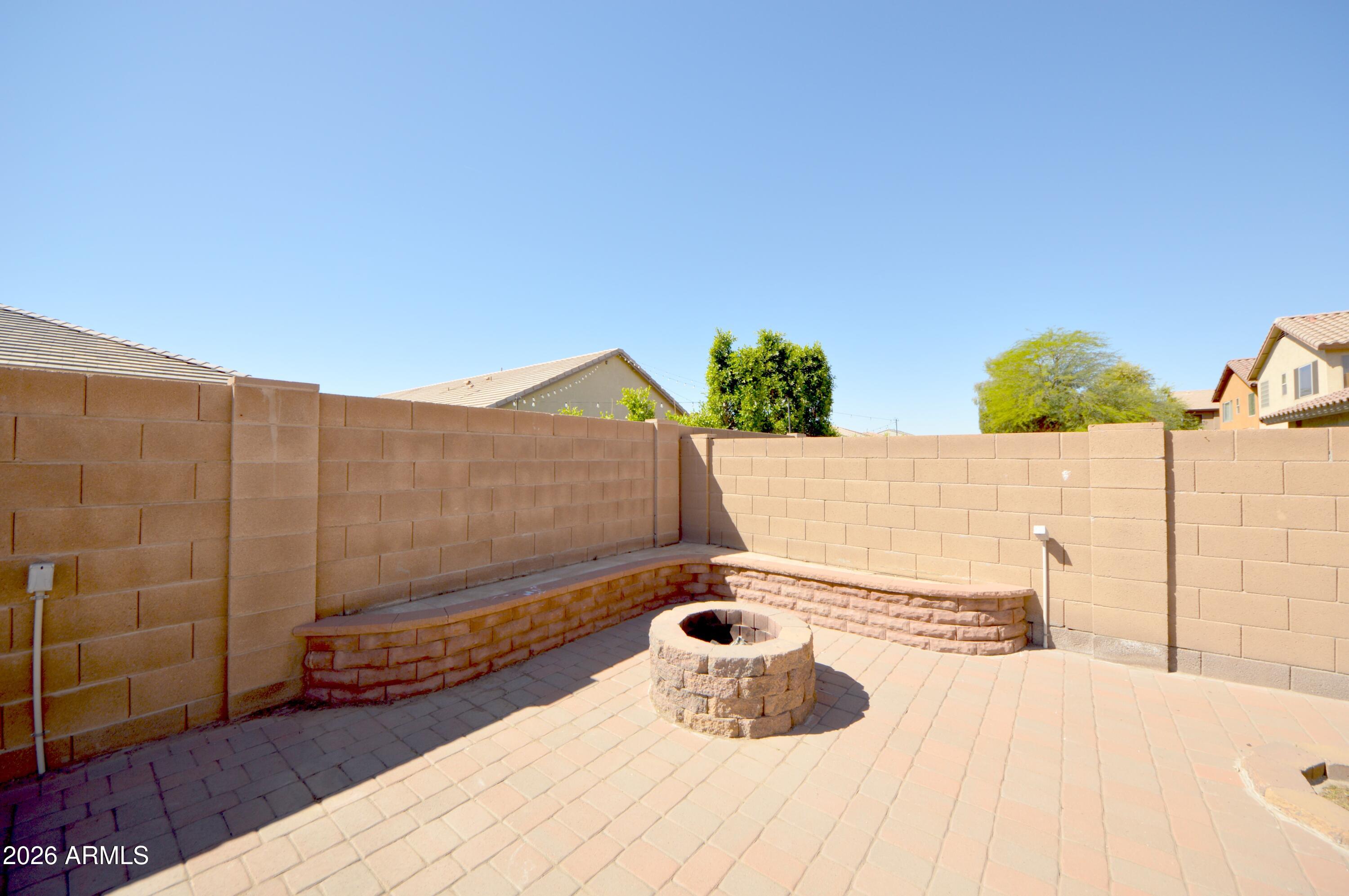 5115 West Novak Way Laveen, AZ 85339 - Photo 42 of 52 Backyard Fire Pit & Siting Area