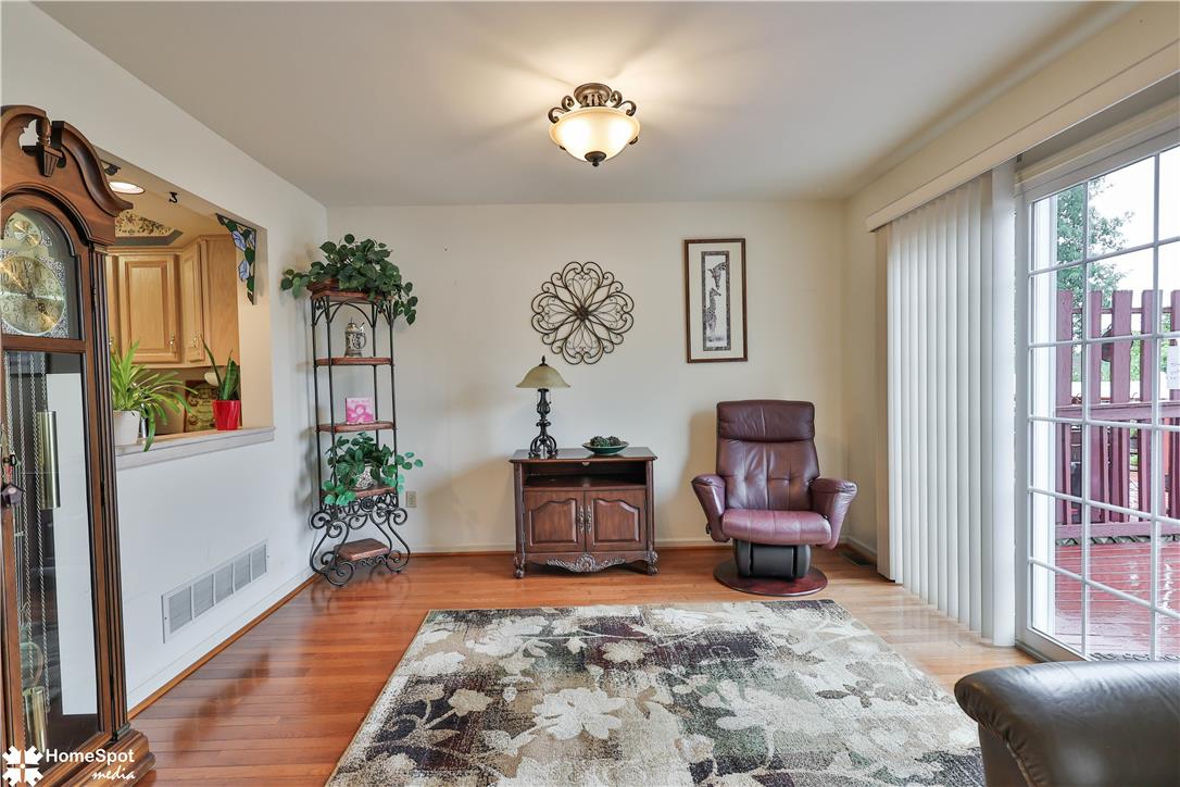 507 Howertown Road Northampton, PA 18067 - Photo 16 of 46 Hardwood floors and a wide slider lead to outdoor relaxation.