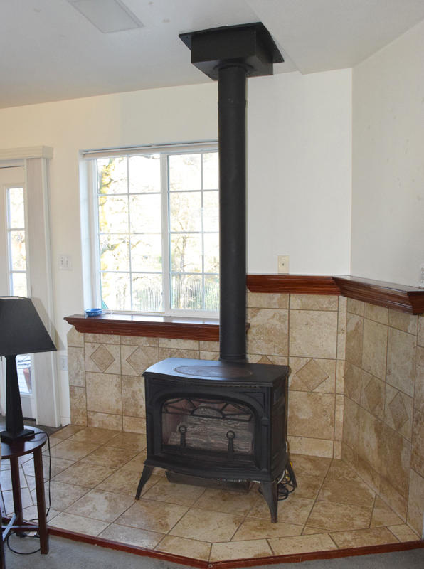28899 Whitmore Road Whitmore, CA 96096 - Photo 11 of 43 Propane fireplace