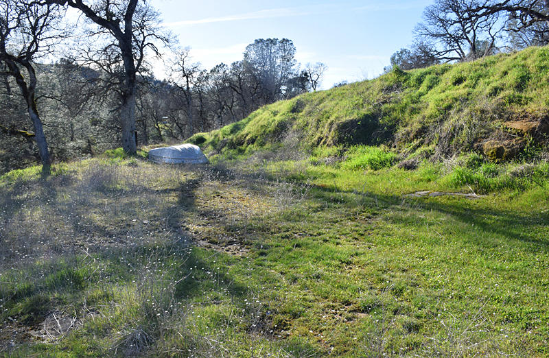 28899 Whitmore Road Whitmore, CA 96096 - Photo 41 of 43 RV spot with hookups on ledge above cree