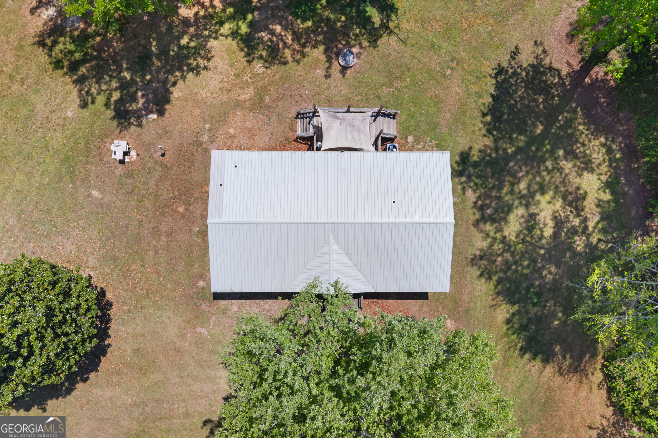 3347 Dickey Road Millen, GA 30442 - Photo 30 of 31 an aerial view of a house with a yard