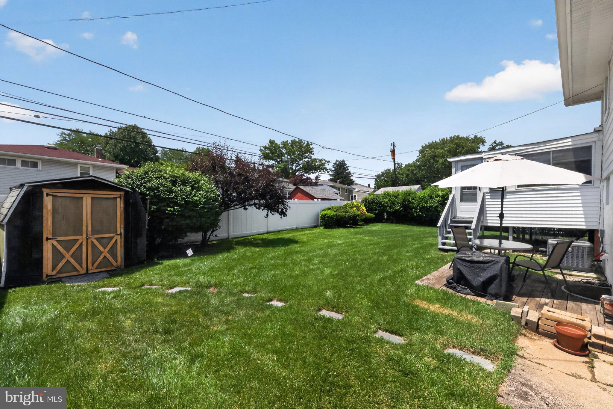 1121 Wynnbrook Road Secane, PA 19018 - Photo 34 of 36 Spacious backyard oasis awaits you!
