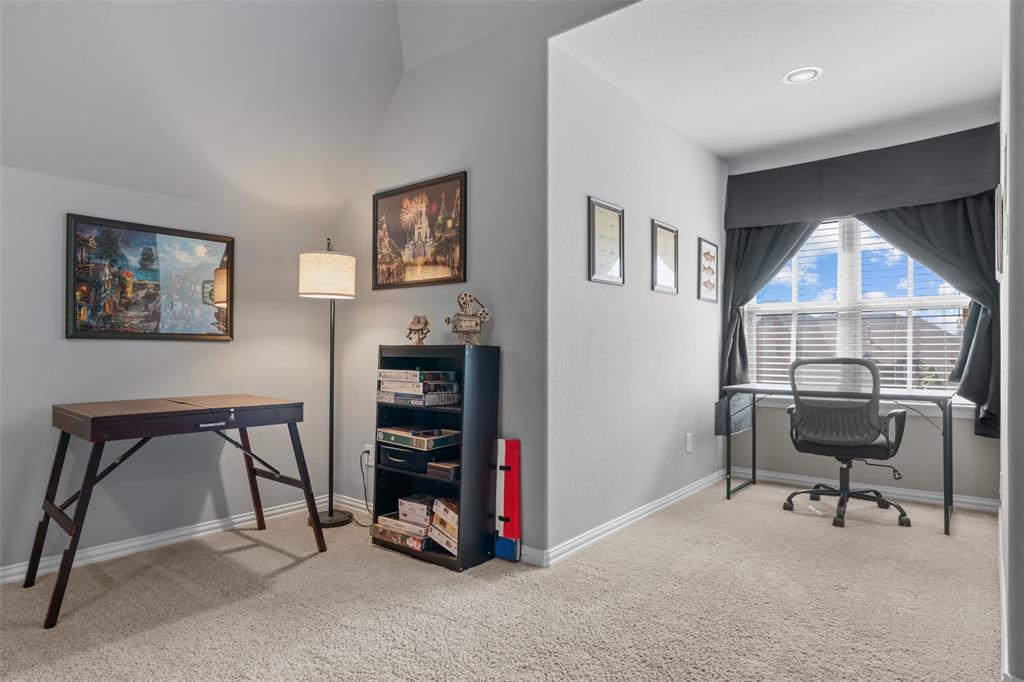 417 Prairie Run Aledo, TX 76008 - Photo 29 of 40 Second living room upstairs has an extra nook overlooking the beautiful streets of Parks of Aledo.