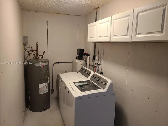 a room with storage and utility
