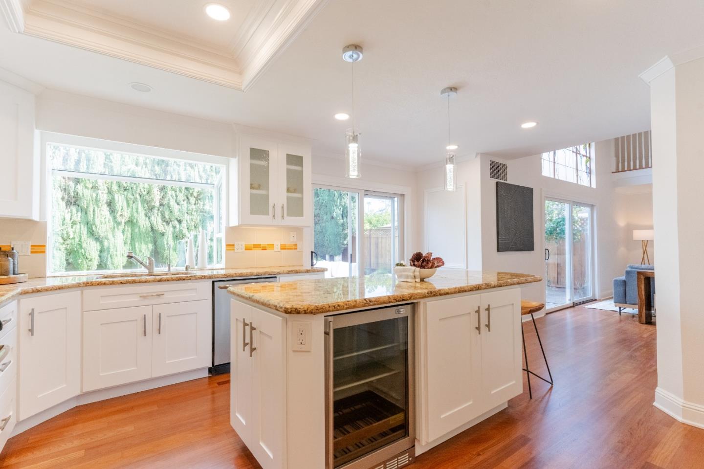 207 Post Street Mountain View, CA 94040 - Photo 13 of 60 a kitchen with a sink and cabinets