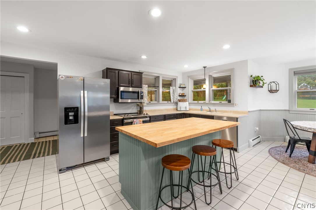 2971 Amber Road Marcellus, NY 13110 - Photo 13 of 50 Center island with room for barstools, stainless s