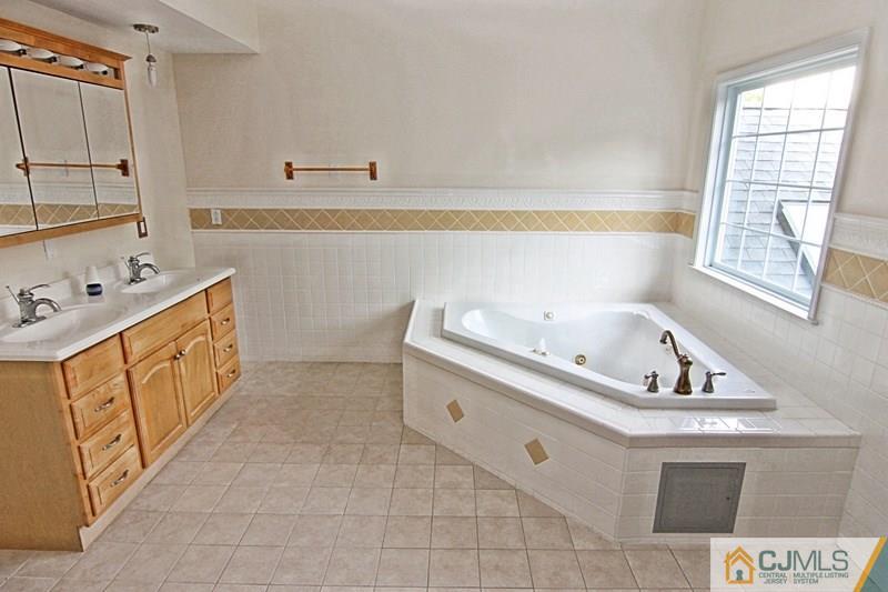 238 Fresh Ponds Road Monroe Township, NJ 08831 - Photo 12 of 17 a bathroom with a bathtub sink and mirror