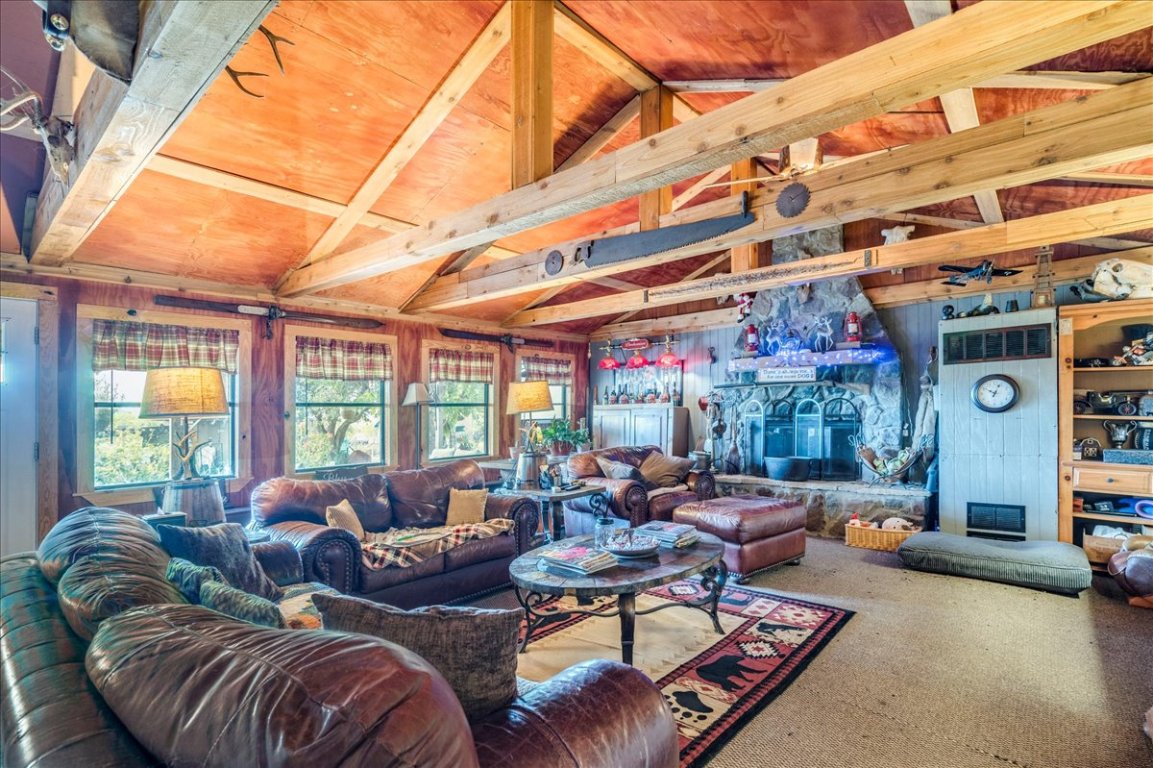 2411 Rohde Road Kyle, TX 78640 - Photo 16 of 40 Living room with carpet flooring