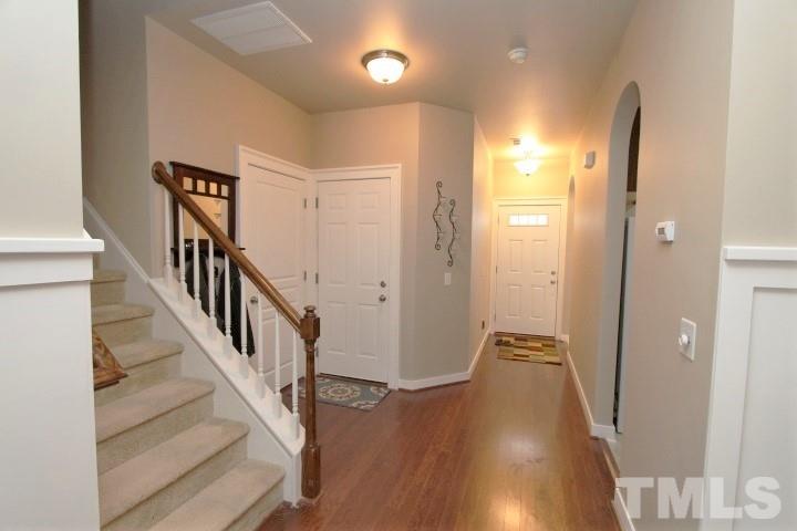 2520 Asher View Court Raleigh, NC 27606 - Photo 2 of 24 Spacious Entry with Garage and Laundry access doors.